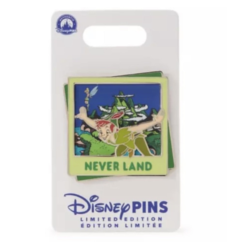 Disney Pin Polaroid Peter Pan Tinker Bell LE2000  Disney Destinations In Hand